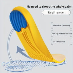 Memory Foam Sport Insoles Men Women Shoe Inserts Pad Soft Breathable Gel Cushion