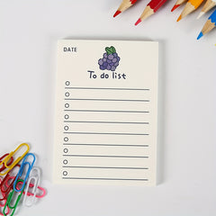 Fruit Bear Sticky Note Ins Girl Heart Small Book 50 Sheets