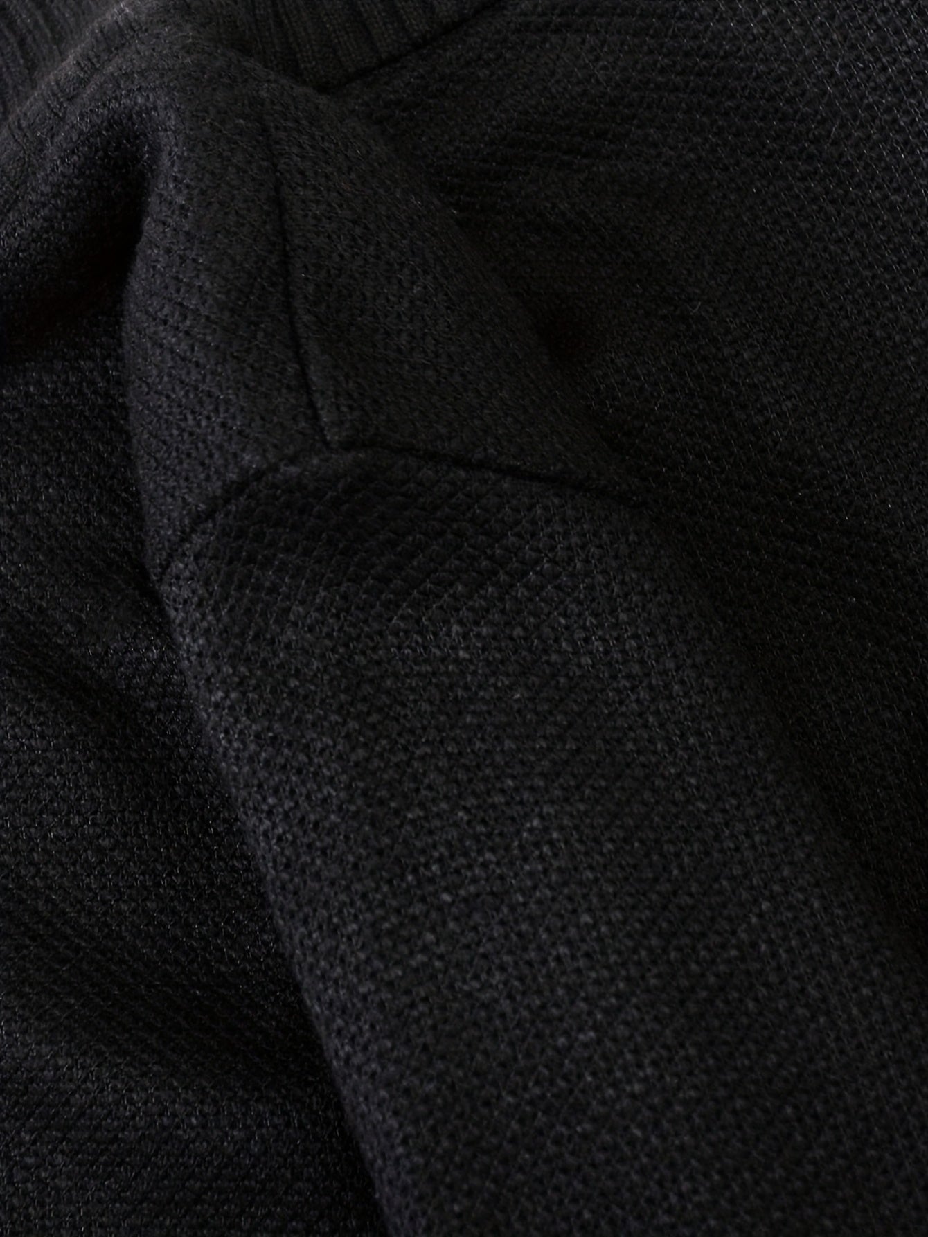 Men's Thermal Zip Up Jacket Stand up Collar Cardigan