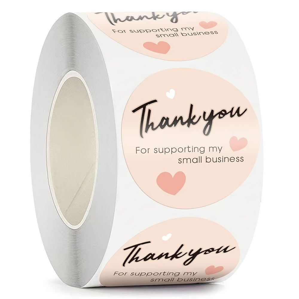 400pcs Thank You For Supporting My Small Business Sticker Labels