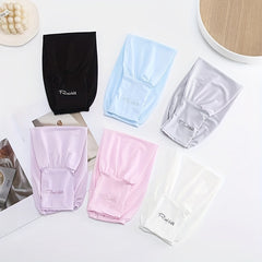 Rabbit Embroidery Ice Gloves Sunproof Sleeves For Women