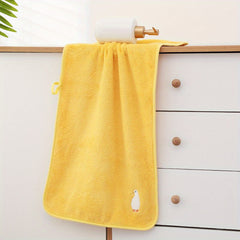 4pcs Soft & Absorbent Microfiber Hand Towels - Thickened Bathroom Face Towels
