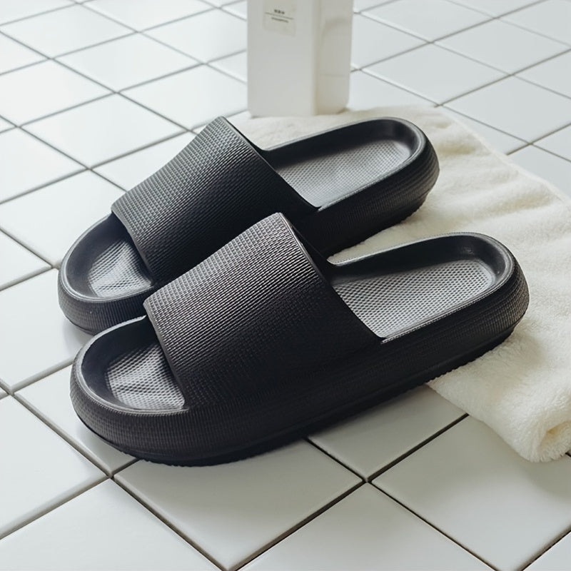Men's Cloud Slides Pillow Slippers Lightweight Open toe Shoes