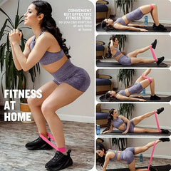 TPE Yoga Resistance Band for Leg Shaping & Hip Flexibility