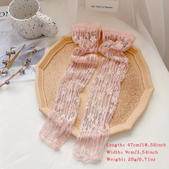 Vintage Lace Floral Embroidery Gloves for Women