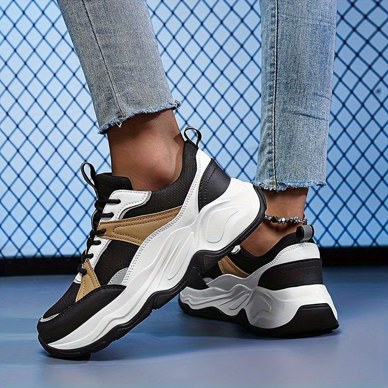 Women's Chunky Sneakers Lightweight Travel Shoes
