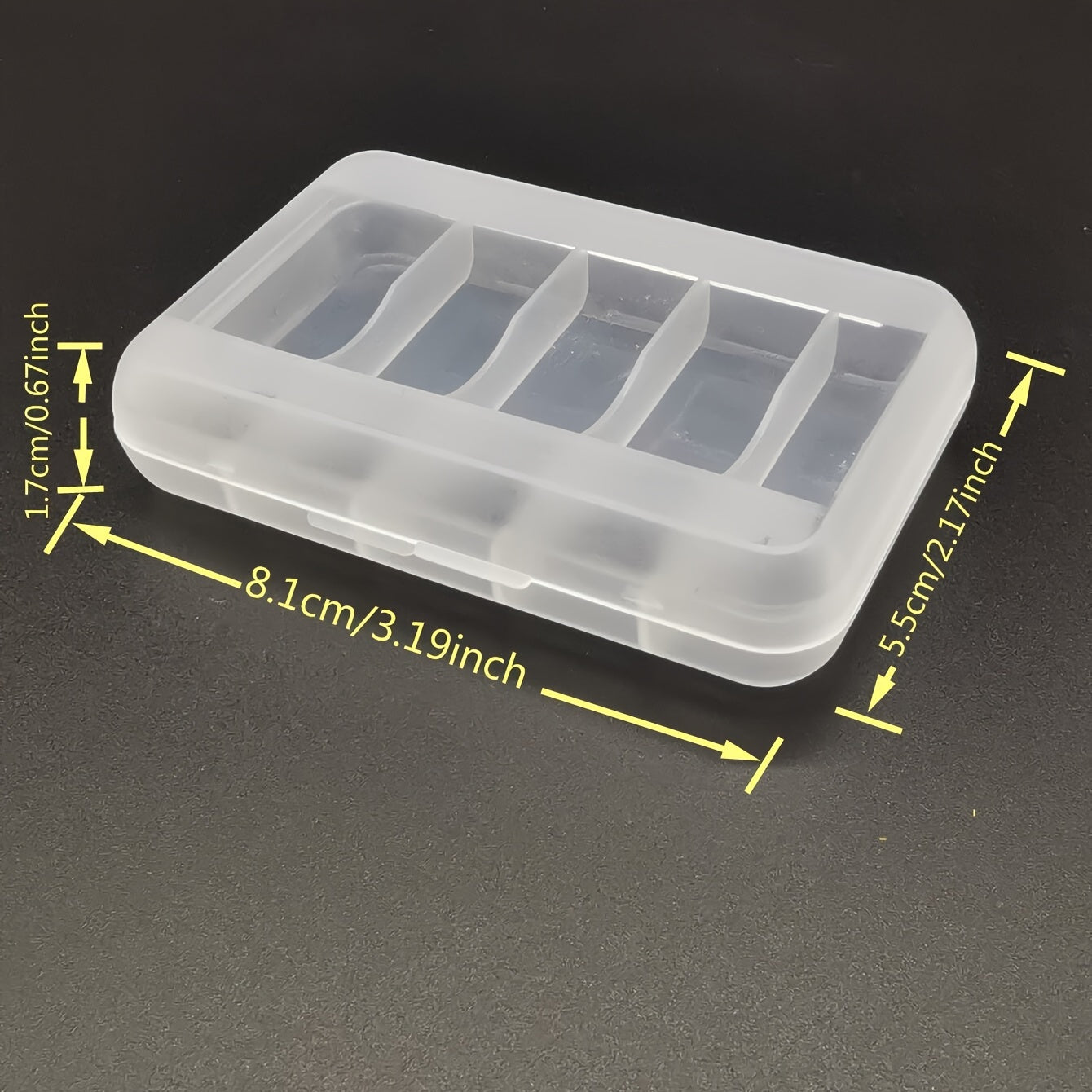 5 Pairs Reusable Silicone Earplugs with Storage Box