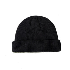 Trawler Beanie Knitted Fisherman Hat Retro Vintage Style Ski Skull Cap