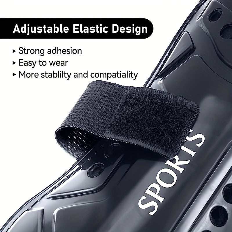 Lightweight Soccer Shin Guards for Football Games - Breathable Shin Pads