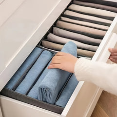 Foldable Clothes Organizer with Handle for Thin Jeans Trousers Shirts Skirts
