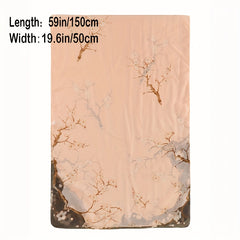 Vintage Tree Print Chiffon Scarf Long Shawl Windproof Head Wrap