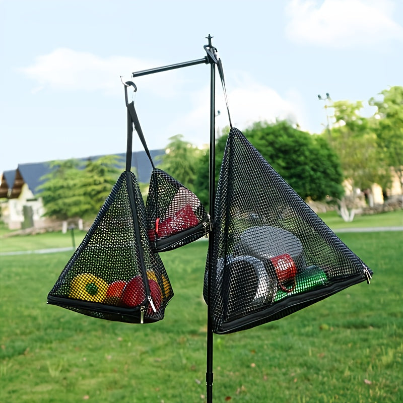 Foldable Triangle Storage Net for Air Drying Clothes