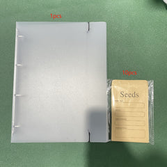 Seed Packet Organizer Garden Seed Storage Protector Clear Pocket