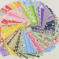 50Pcs Cotton Fabric Bundle Fat Quarter for DIY Sewing and Quilting