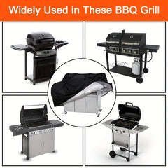 Outdoor BBQ Cover Grill Covers With Drawstring for RV Camping