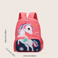 Kids Cartoon Schoolbags Unicorn Dinosaur Student Backpack