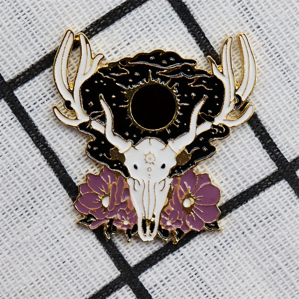 Anime Plum Blossom Deer Brooch Bracelet For Men
