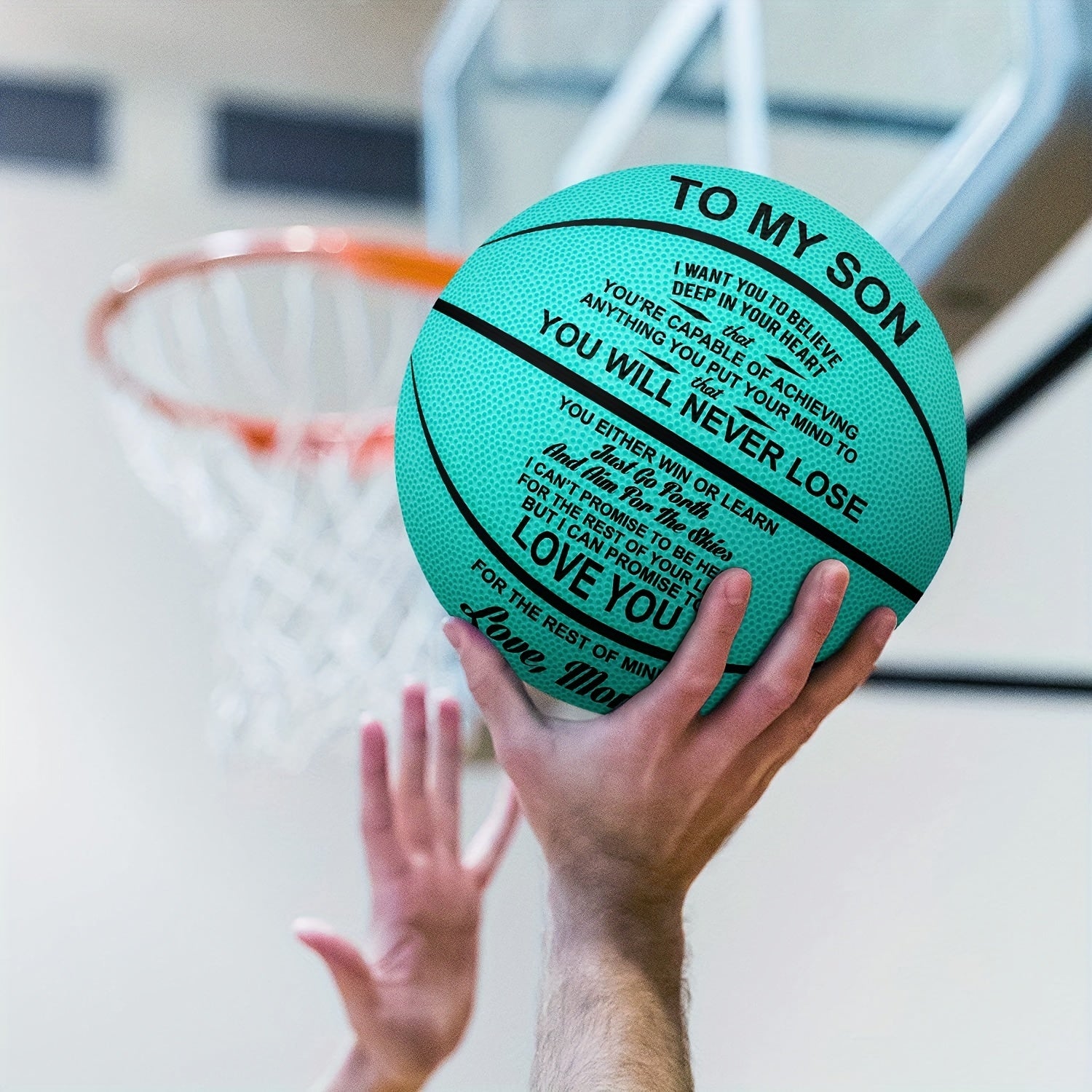 5 Inch Basketball for Outdoor - Gift for Son - Graduation Birthday Gift