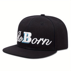 Anime Letter Embroidery Snapback Hat Hip Hop Baseball Cap