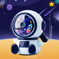 Astronaut Cartoon Pencil Sharpener Hand Crank Manual Sharpener