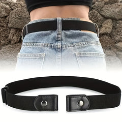 Kids Elastic Stretch Belts Comfortable Adjustable Invisible Belts
