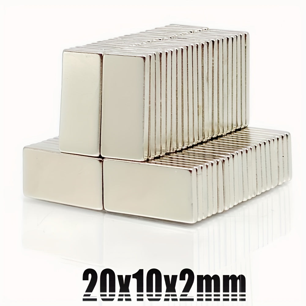 10pcs 20x10x2 Neodymium Magnets N35 NdFeB Block