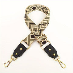 Vintage Pattern Bag Strap Lightweight Adjustable Strap Stylish Strap