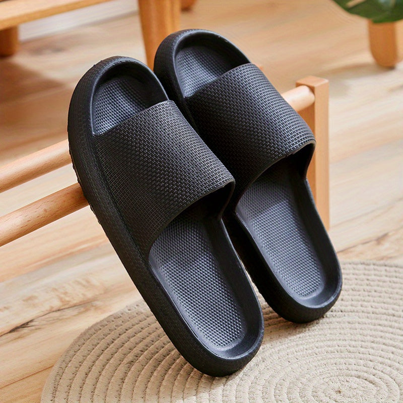 Men's Cloud Slides Pillow Slippers Lightweight Open toe Shoes