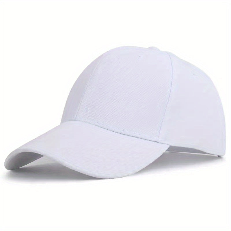 Adjustable Unisex Baseball Cap Lightweight Dad Hat Outdoor Sports Sun Hat
