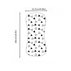 Baby Burp Wipes Saliva Wipes Shoulder Pads Clapper Pads Soft Bibs Boys 5pcs