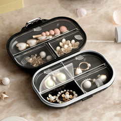 Portable Pill Organizer 7 Weekly Medicine Box Moisture Proof Durable Plastic