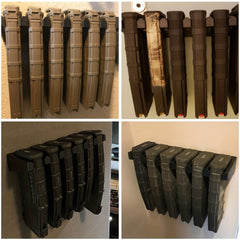 6X Standard PMAG Wall Mount Magazine Rack Organizer