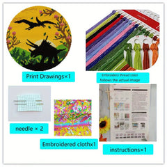 DIY Halloween Cross Stitch Decorative Painting Kit