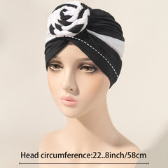 Pre Tied Turban Head Wrap for Women Twist Knot Hat