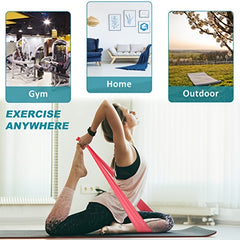 Yoga Elastic Resistance Band Stretching Band for Hip & Shoulder