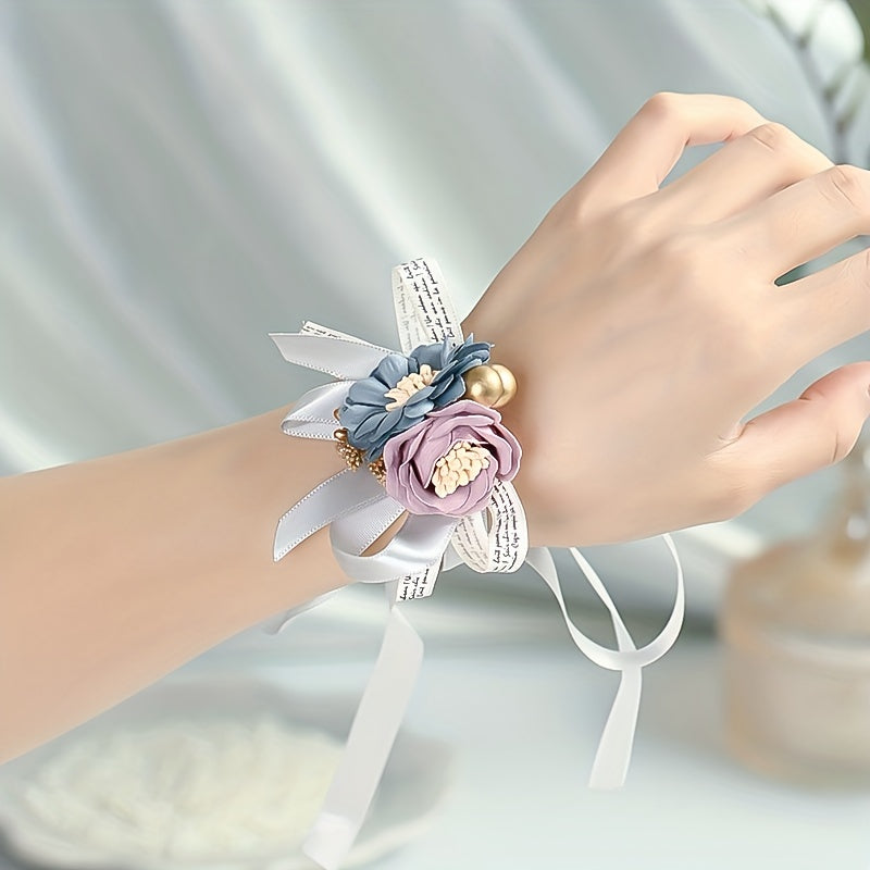 Bride Bridesmaid Wrist Flower Sisterhood Corsage