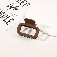 Small Candy Hair Claw Hollow Style Hair Claw Women Girls Shark Claw