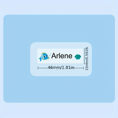 Custom Name Tag Stickers - Personalize Your Belongings!