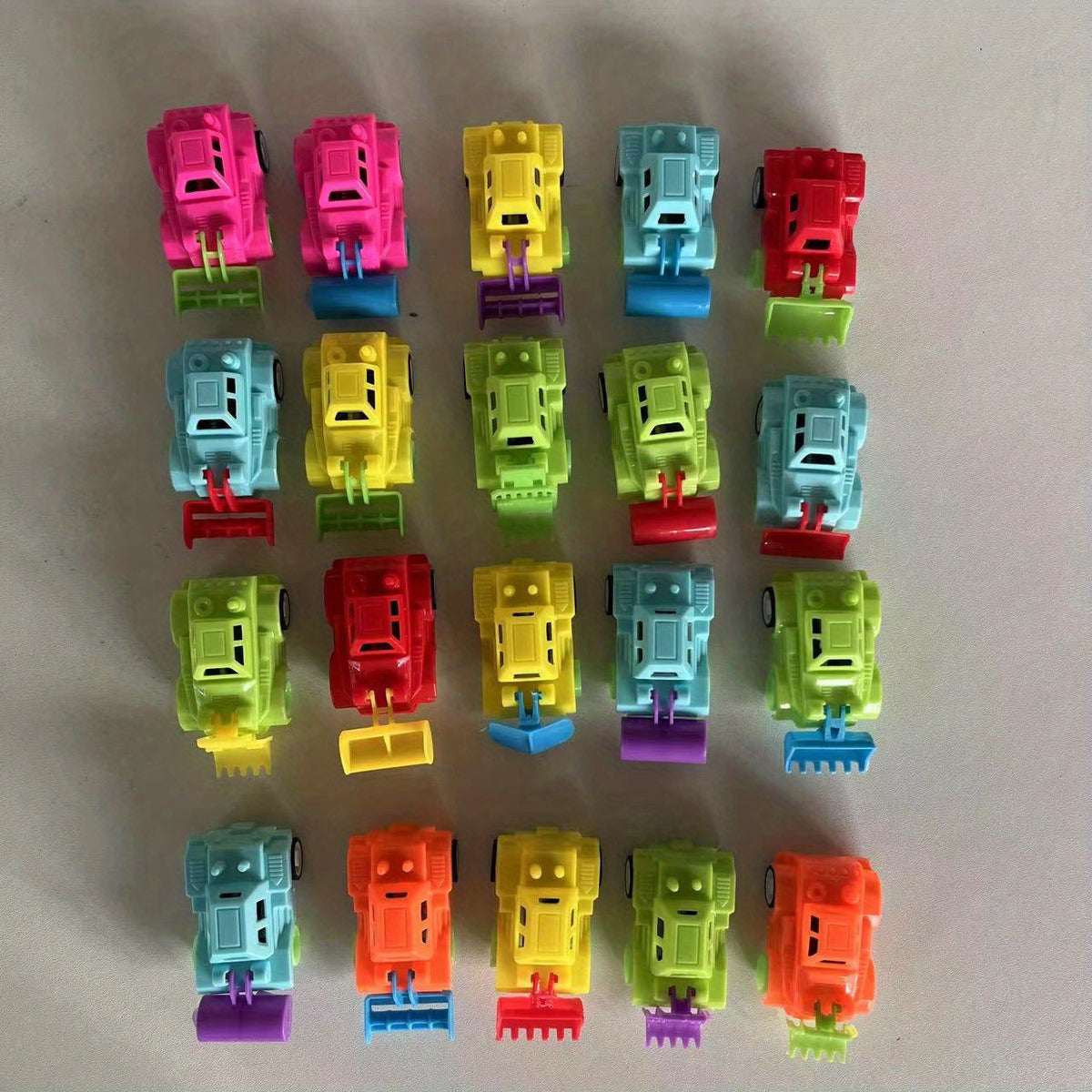 20pcs Metal Toy Car Mini Car Toys Party Cake Decorations
