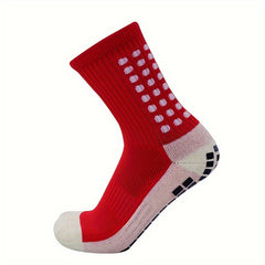 Men's Football Socks Outdoor Sports Socks With Gripper