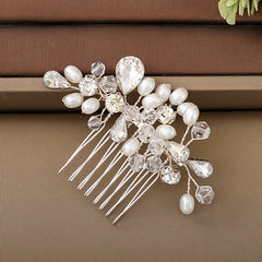 Crystal Bridal Hair Comb Rhinestone Wedding Headpiece