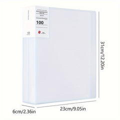 10pcs File Manager Document Organizer Exam Paper Storage Folder