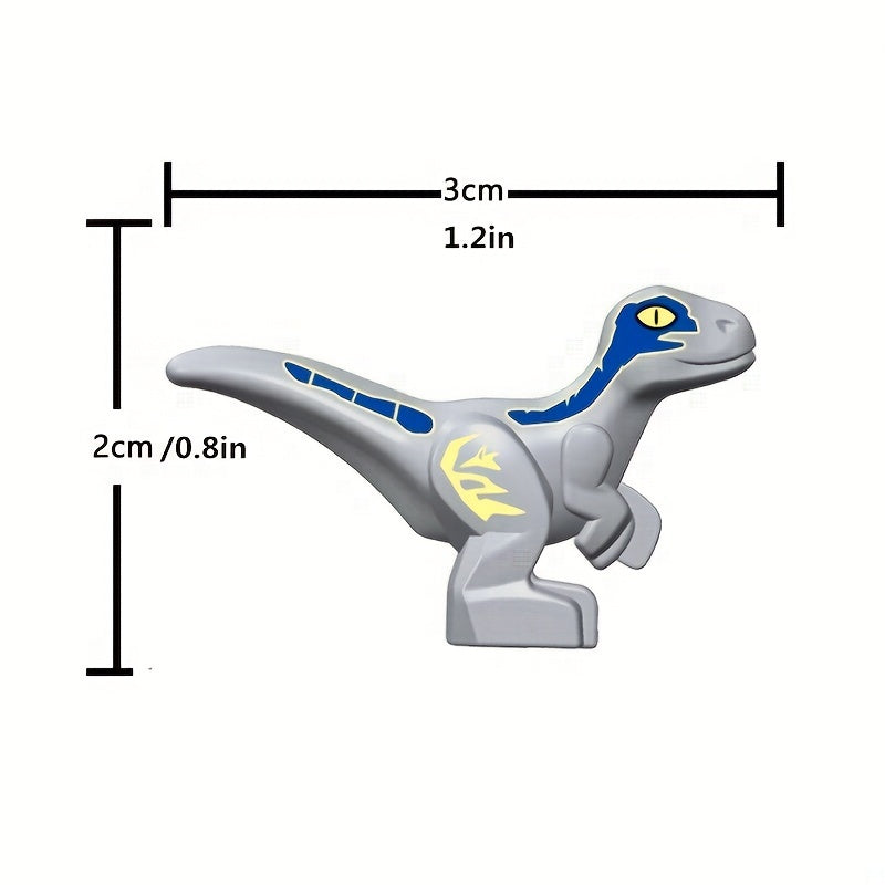 Mini Dinosaur Model Toys Building Blocks - 9 Colors Available