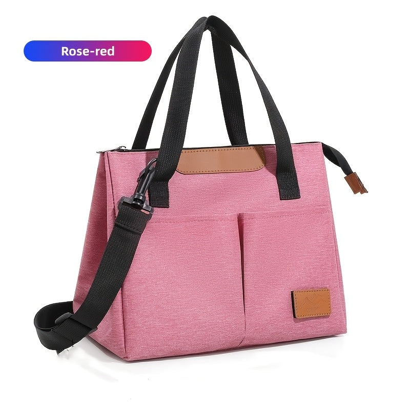 Foldable Insulated Lunch Bag Leak Proof Portable Cooler