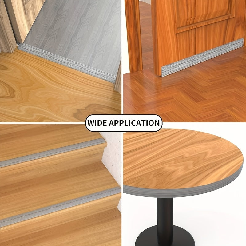 Floor Transition Strip Self-Adhesive 5.08cm Wide Vinyl Floor Divider Strip