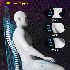 Gaming Chair Computer Chair 360 Swivel Adjustable Height Waist Support