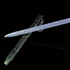 Mini Sword Pendant Key Chain Model With Sheath Toy Sword Pendant