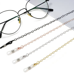 Heart Shaped Glasses Chain Sunglasses Necklace Chain For Women