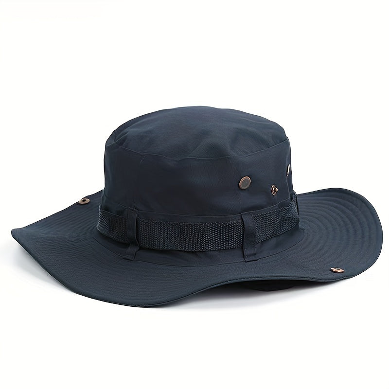 Men's Wide Brim Sun Hat for Outdoor Activities