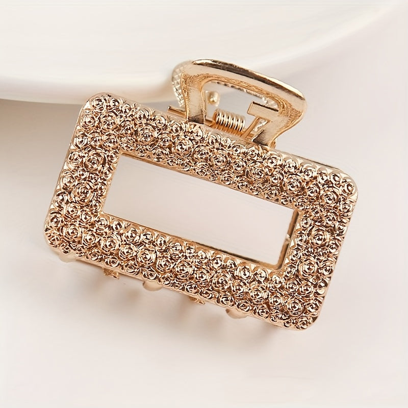 Alloy Hair Claw Female Metal Texture Bangs Clip Shark Claw Hair Accessories
